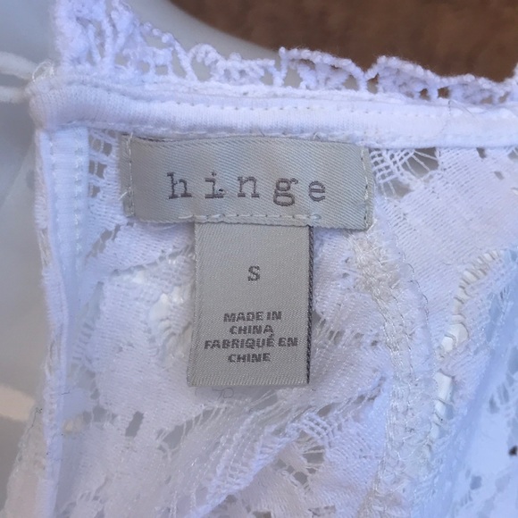 Hinge long sleeved lace top - Picture 5 of 6